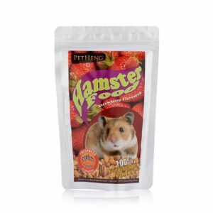 3c9925a845669afaa9f3aefd3c067418 Pet Heng Hamster Food - อาหารหนูแฮมสเตอร์รสสตอเบอร์รี่ 180g (5485)