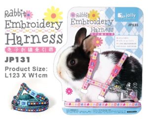 65626549_1286483311501020_2982964622270660608_n Jolly Rabbit Embroidery Harness JP131 - สายจูงรัดอกกระต่าย (123x1cm) (7044)