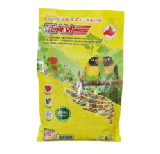Team Lovebird & Cockatiel อาหารนกเลิฟเบิร์ด นกค็อกคาเทล 1kg
