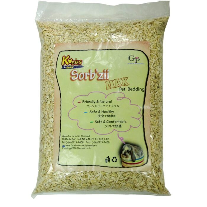 SOOS Kobies Sorb'zii Max Pet Bedding S - ก้านปอหยาบ 1kg (6955)