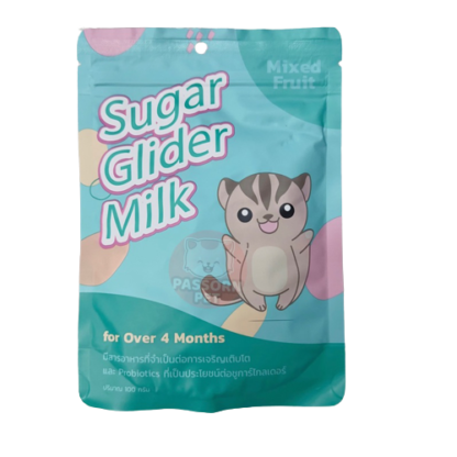 Mixed Fruit Sugar Glider Meals - นมหมอเหนือ อาหารสำเร็จรูปชูก้าไกลเดอร์ 100g (7350)