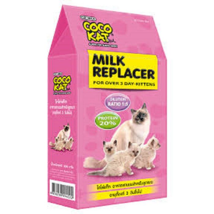 Cocokat Milk Replacer - อาหารแทนนมแม่สำหรับลูกแมว 3 วัน+ 150g (8920)