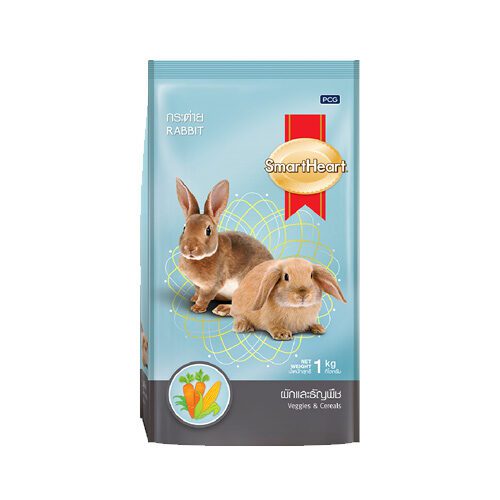 SOOS Smartheart Rabbit Veggies & Cereals - อาหารกระต่ายสูตรผักและธัญพืช 3kg (7865)