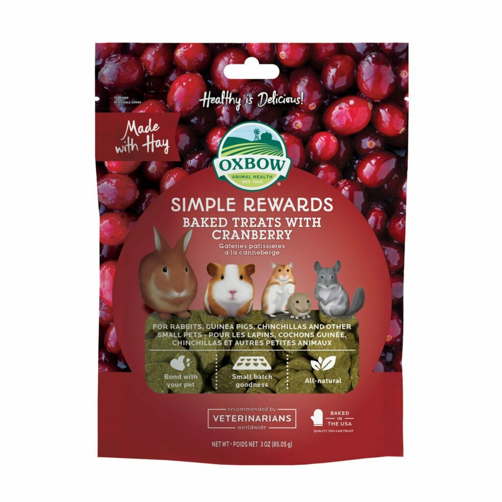 พบคำแนะนำในการเลือกกรงนกที่สมบูรณ์แบบ 10 Oxbow Simple Reward Baked Treats With Cranberry - ขนมแครนเบอร์รี่อบแห้ง 85g (9065) (8)