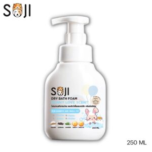 โฟมอาบแห้งสำหรับกระต่าย Soji Dry Bath Foam for Rabbits and Small Pet Bunny Love Scent - โฟมอาบแห้งสำหรับกระต่ายและสัตว์ขนาดเล็ก กลิ่นบันนี่เลิฟ