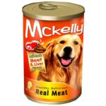 SOOS Mckelly Real Meat Dog Food Beef + Liver Flavor – อาหารสุนัขแบบกระป๋องรสเนื้อและตับ 400g (7822)