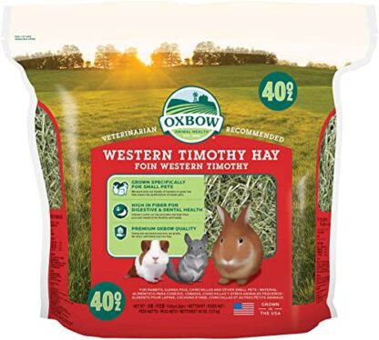 Oxbow Western Timothy Hay - หญ้าทิโมธี 40oz (9053)