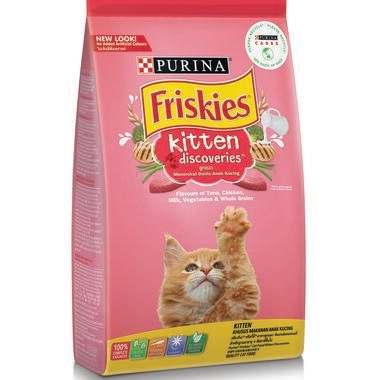 Friskies Kitten Discoveries - อาหารลูกแมวสูตรไก่และปลา 1.1kg (8238)