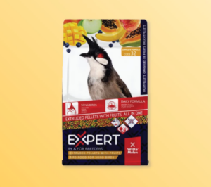 Screenshot from 2025-02-28 10-22-30 Expert Pellets with Friuts for Red-Whiskered Bulbul - อาหารนกกรงหัวจุก เม็ดสีผลไม้ 100g