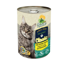 From Nature Classic Tuna Topping Cheese - อาหารแมวกระป๋อง ทูน่าโรยหน้าชีส 400g
