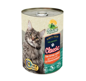 อาหารแมว 560372 From Nature Classic Tuna Topping Carrot - อาหารแมวกระป๋อง ทูน่าโรยหน้าแครอท 400g
