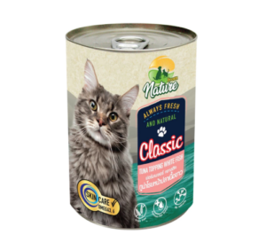 อาหารแมว 522577 From Nature Classic Tuna Topping White Fish - อาหารแมวกระป๋อง ทูน่าโรยหน้าปลาเนื้อขาว 400g