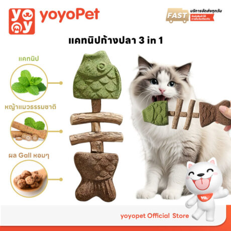 YOYOPET Cat Toy Catnip + Matatabi