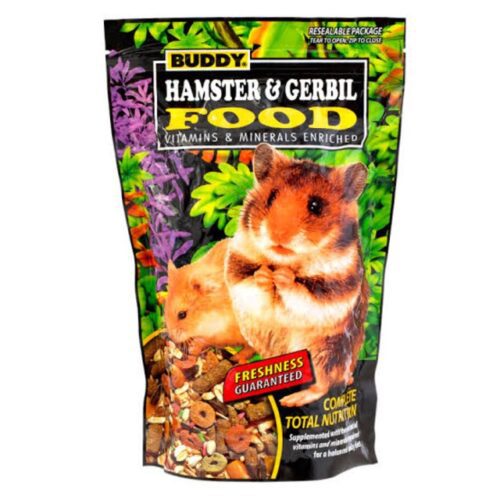 Buddy Hamster & Gerbil Food - อาหารแฮมสเตอร์และเจอร์บิล 0.5lbs (7892)