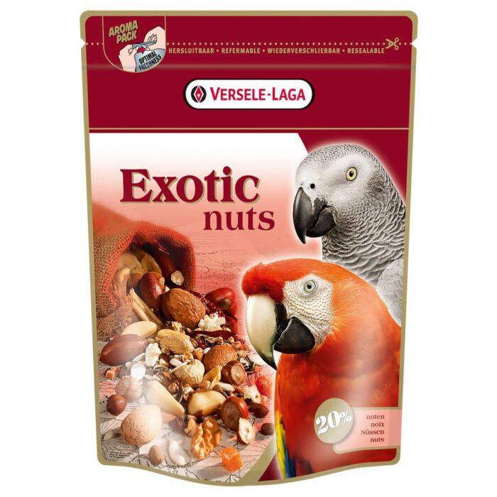 Versele-Laga Prestige Parrots Exotic Nut - ขนมนก ขนมนกสูตรถั่วนานาชนิด 750g (8751)