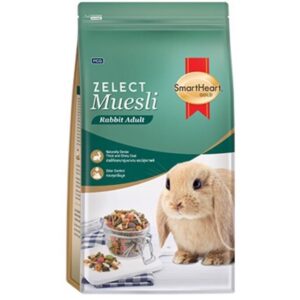 muesli ad rb Smartheart Gold Zelect Muesli Adult - อาหารกระต่ายโต 1.5kg (8801)