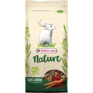 nature cuni junior Versele-Laga Nature Cuni Junior Rabbit Food 2.3kg - อาหารสำหรับลูกกระต่าย อายุ 3-8 เดือน 2.3 กิโลกรัม (9294)