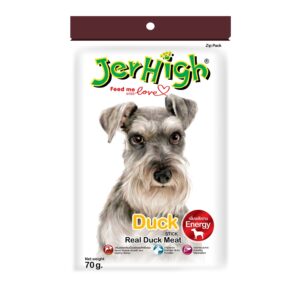ขนมอัดแท่งสุนัข รสเนื้อเป็ด Jerhigh Stick Duck Flavour