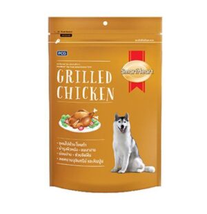 sh dt gchk Smartheart Dog Treats Grilled Chicken - ขนมสุนัขรสไก่ย่าง 100g (8458)
