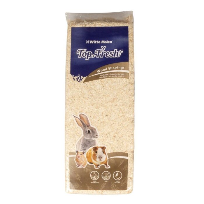 SOOS Top Fresh Wood Shavings - ขี้เลื่อยรองกรงอัดแท่ง 1kg (9353)