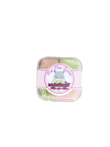 (TBD ยกเลิกขาย)Ham Ham Bakery Wafer - ขนมสัตว์เลี้ยงเวเฟอร์ผลไม้ 20g (10582)
