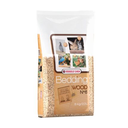 SOOS Vesele-Laga Bedding Wood N°6 - ไม้สักสำหรับรองกรงเบอร์ 6 5kg/20L (10863)