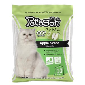 721b3ab61ea5c96989e31559c745f3faeae44c5e_mkp0320189dummy_1 SOOS Pettosan Cat Litter Apple Scent - ทรายแมวเบนโทไนท์กลิ่นแอปเปิ้ล 10L (9968)