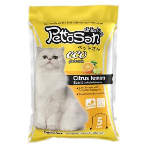7cb5d84aa68a2ede7acce09c8224a2c1634bf632_mkp0320180dummy_2 Pettosan Cat Litter Citrus Lemon Scent - ทรายแมวเบนโทไนท์กลิ่นซิตรัสเลมอน 10L (9971)