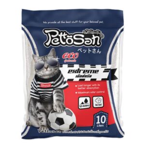 854a0e7960f9ecbc935d42906434ee37 Pettosan Cat Litter Extreme Scent - ทรายแมวเบนโทไนท์กลิ่นเอ็กซ์ตรีม 10L (9977)