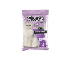 8859104500310 Pettosan Cat Litter Blackcurrant Scent - ทรายแมวเบนโทไนท์กลิ่นแบล็คเคอร์เร็นท์ 5L (9972)