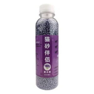 CAT DEODORANT LAVENDER Cat Litter Deodorant Lavender - เม็ดดับกลิ่นทรายแมวกลิ่นลาเวนเดอร์ 300g (10911)