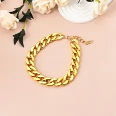 Pet Chain Collar - ปลอกคอแบบโซ่สำหรับสัตว์เลี้ยง (9498)