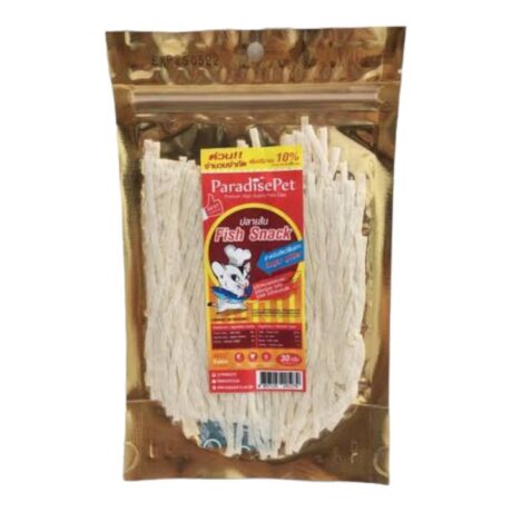 Paradise Pet Strip Fish - ปลาเส้นสำหรับสัตว์ฟันแทะ 30g