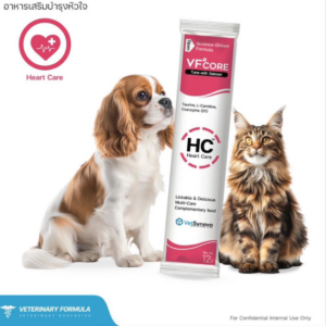 อาหารเสริม สูตรบำรุงหัวใจและสายตา โซเดียมต่ำ 12g VFCORE+ Heart Care