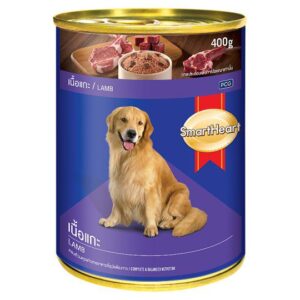 ShotType1_540x540 (7) Smartheart Can Adult Dog Lamb - อาหารสุนัขเปียกกระป๋องเนื้อแกะ 400g (10531)