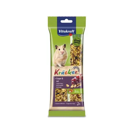 พบคำแนะนำในการเลือกกรงนกที่สมบูรณ์แบบ 10 Vitakraft Kracker Grape & Nut Hamster