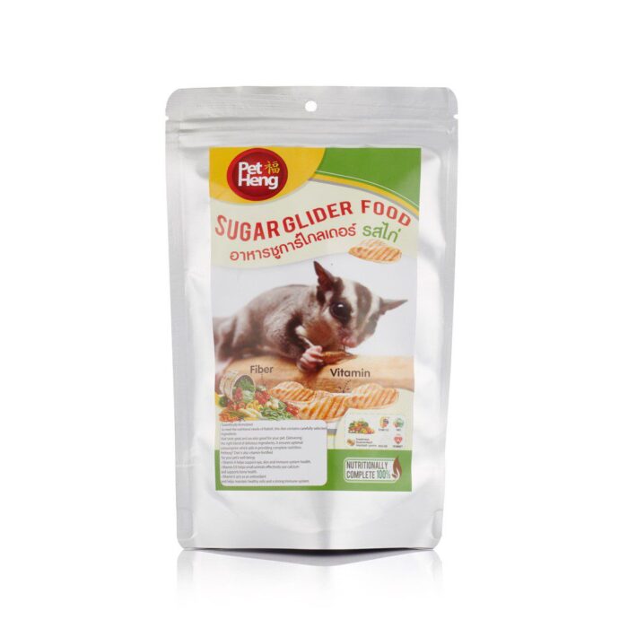 Pet Heng Sugar Glider Food - อาหารชูก้าร์ไกลเดอร์รสเนื้อไก่ 180g (10542) (10)