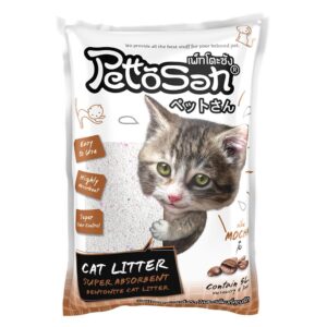 e3a60337f8b707ac5b67a8a97130aa7a28eeee53_mkp0320184dummy_2 Pettosan Cat Litter Mocha Scent - ทรายแมวเบนโทไนท์กลิ่นกาแฟ 5L (9978)