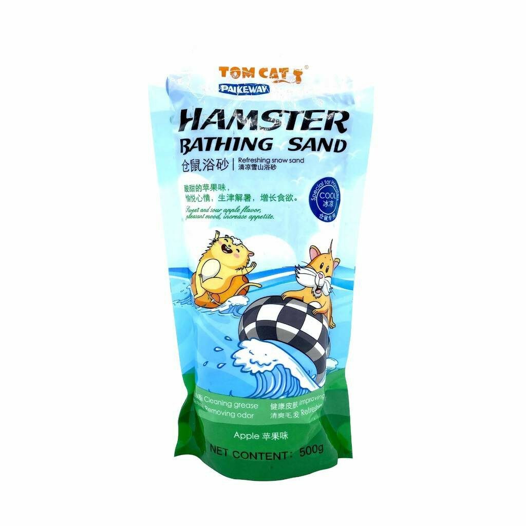 พบคำแนะนำในการเลือกกรงนกที่สมบูรณ์แบบ 9 SOOS Tom Cat Pakeway Hamster Bathing Sand - ทรายอาบน้ำกลิ่นแอปเปิ้ล 500g (11307)