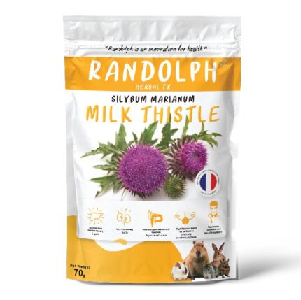 อาหารเสริม ช่วยฟื้นฟูและพัฒนาการทำงานของตับ Randolph Herbal TX Milk Thistle - อาหารเสริม ช่วยฟื้นฟูและพัฒนาการทำงานของตับ ไต 70g