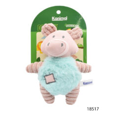 Kanimal Dog Toy - ของเล่นสุนัข ตุ๊กตาผ้า รุ่น Piggy บีบมีเสียง ขนาด 22x16 ซม. (444277)