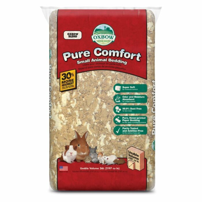 SOOS Oxbow Pure Comfort Small Animal Bedding - Blend - กระดาษรองพื้นกรงสีผสม 36L (456370)