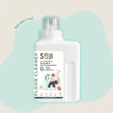 Soji Floor Cleaner - น้ำยาถูพื้นและดับกลิ่น กลิ่นแป้งเด็ก 600ml