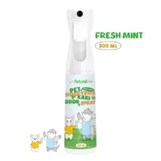 Petcho Pet Diospyros Kaki Deodorizing Spray - สเปรย์ดับกลิ่นสัตว์เลี้ยง ต้านเชื้อแบคทีเรีย กลิ่นเฟรชมิ้น 300ml (451531)