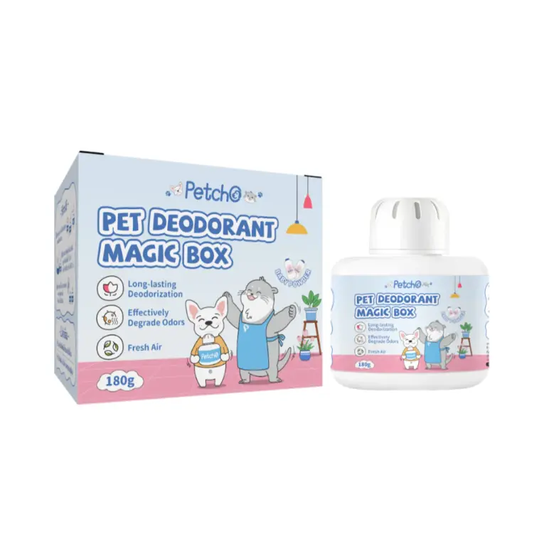 Petcho Pet Deodorant Magic Box baby powder