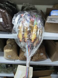 Patcharin Cat Toy - ไม้ล่อแมว ติดตุ๊กตาปลาคราฟ (12426)