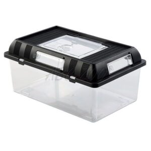 1 Black Lid Acrylic Box - กล่องอะคริลิคฝาสีดำ (42x26x16cm) (12575)