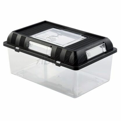 Black Lid Acrylic Box - กล่องอะคริลิคฝาสีดำ (42x26x16cm) (12575)