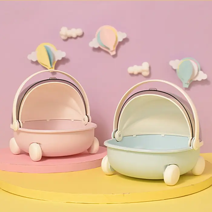 12949 Small Pet Carrier Box (20x21x21cm) - กล่องพกพาขนาดเล็กสำหรับสัตว์เลี้ยง (20x21x21ซม.) (12949)