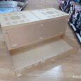 Petz World Acrylic Box – กล่องอะคริลิคเลี้ยงสัตว์ (30″x14″x15″) (12994)
